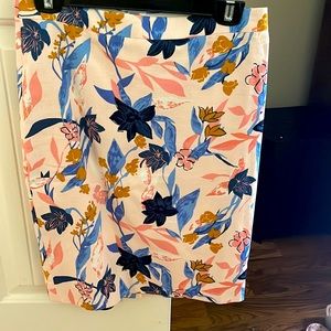 EEUC J Crew pencil skirt size 2. Great colors for summer.